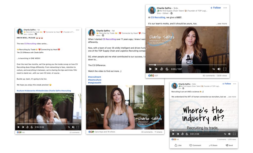 Charlie Saffro - Client Story - Social Media
